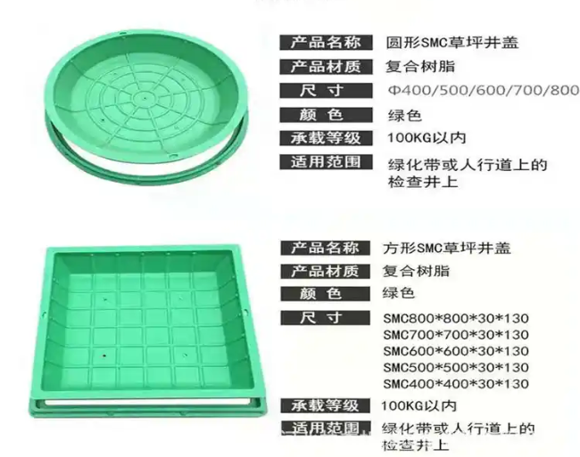 佛山树脂复合种植井盖展示